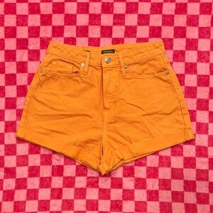 Wild Fable High Waist Orange Shorts
